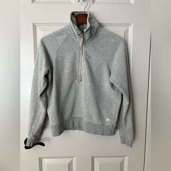 Vuori Restore Half Zip heather grey size XS - Picture 7 of 12